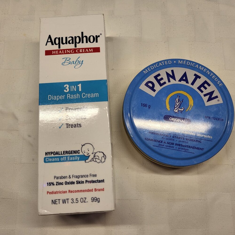 Aquaphor & Penaten Baby Products (2 piece set)